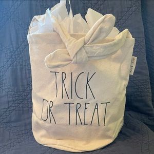 Rae Dunn Canvas Trick or Treat Tote